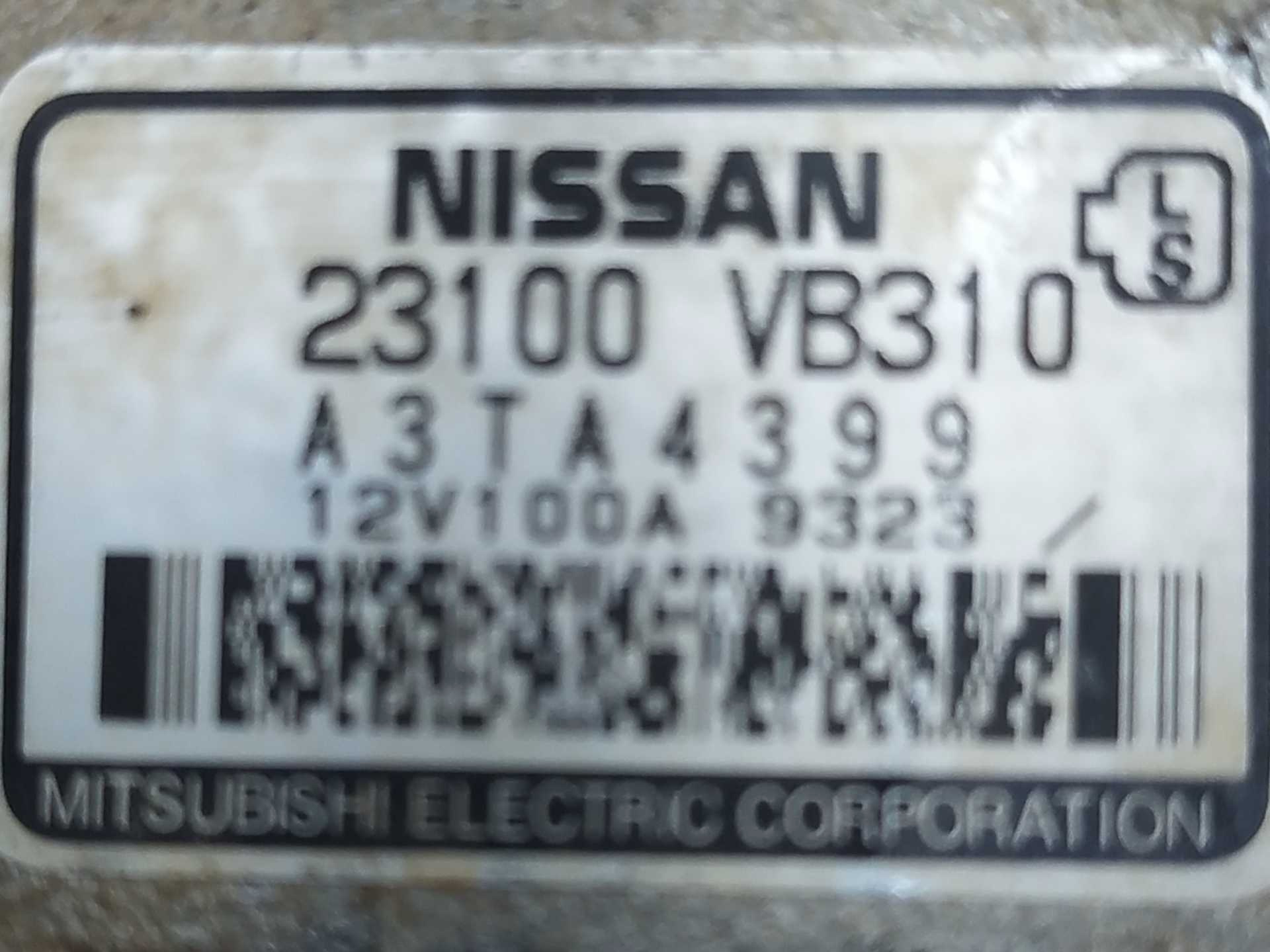 ALTERNADOR NISSAN PATROL GR V Wagon 2.8 TD (95 KW / 129 CV) (06.1997 – 05.2000)